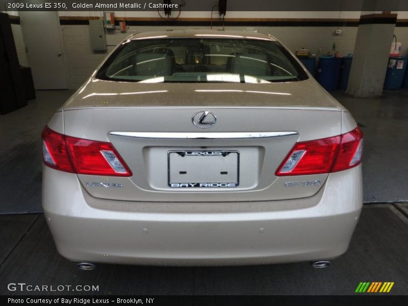 Golden Almond Metallic / Cashmere 2009 Lexus ES 350