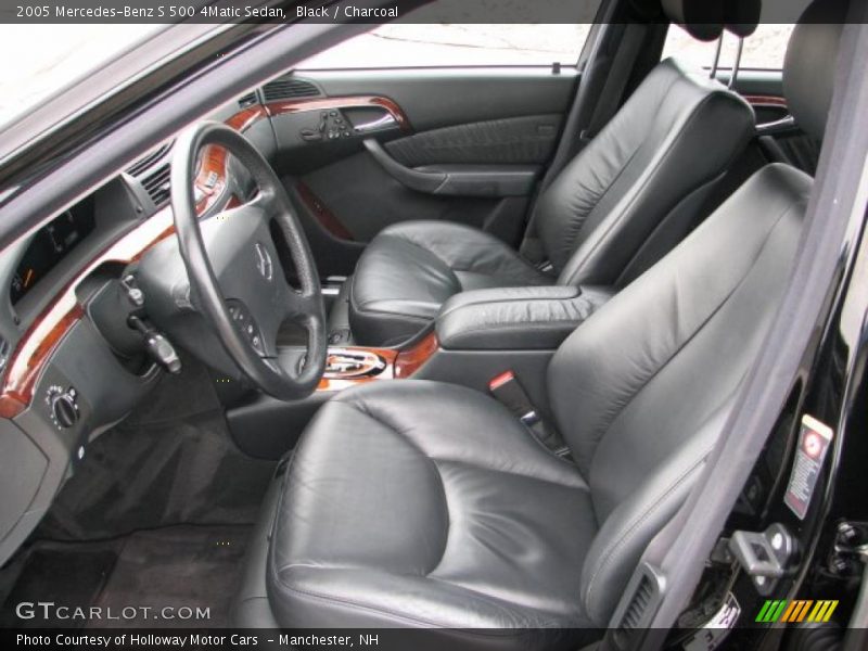  2005 S 500 4Matic Sedan Charcoal Interior