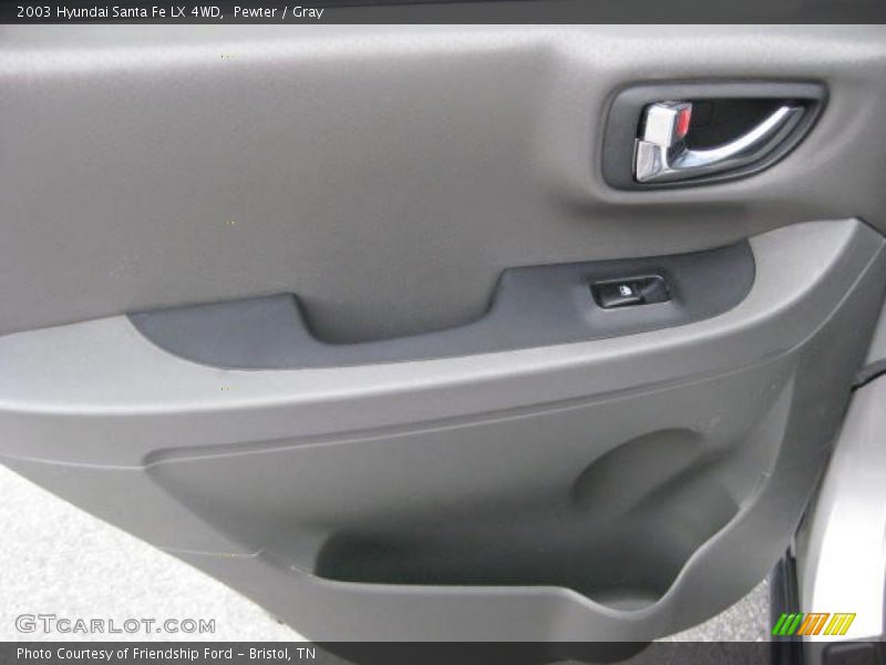 Pewter / Gray 2003 Hyundai Santa Fe LX 4WD
