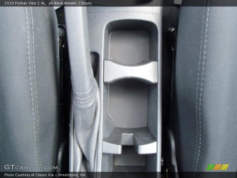 Jet Black Metallic / Ebony 2010 Pontiac Vibe 2.4L