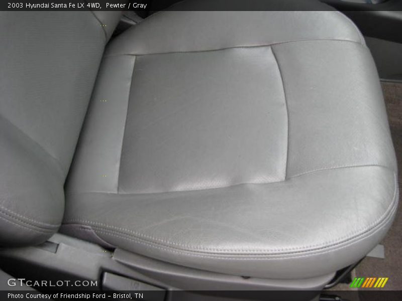 Pewter / Gray 2003 Hyundai Santa Fe LX 4WD