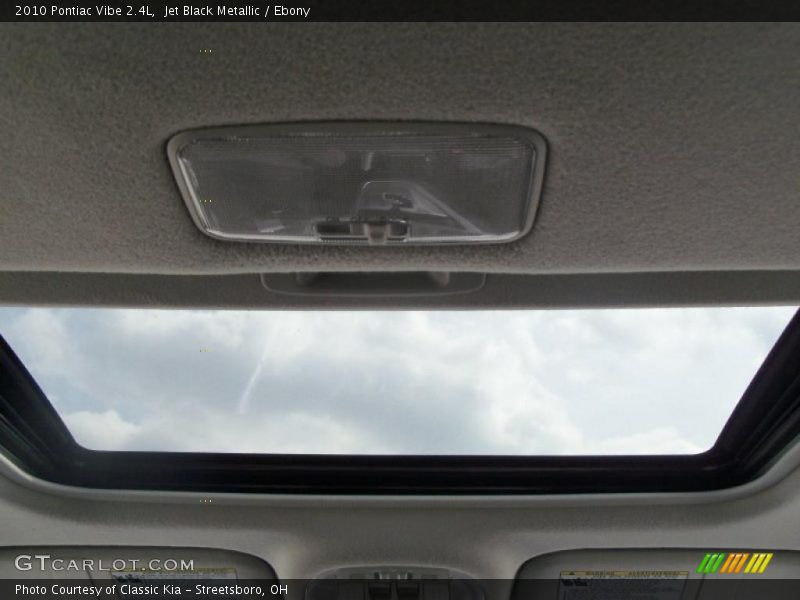 Jet Black Metallic / Ebony 2010 Pontiac Vibe 2.4L