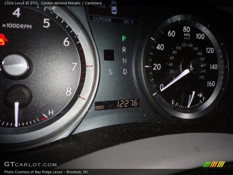 Golden Almond Metallic / Cashmere 2009 Lexus ES 350
