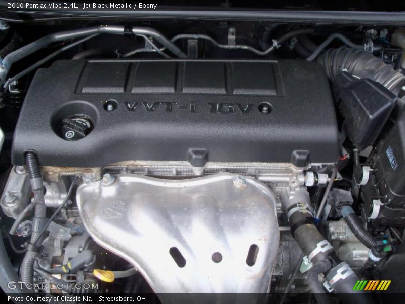  2010 Vibe 2.4L Engine - 2.4 Liter DOHC 16-Valve VVT-i 4 Cylinder