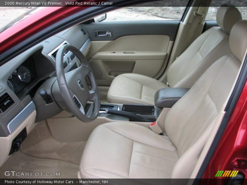  2006 Milan V6 Premier Camel Interior