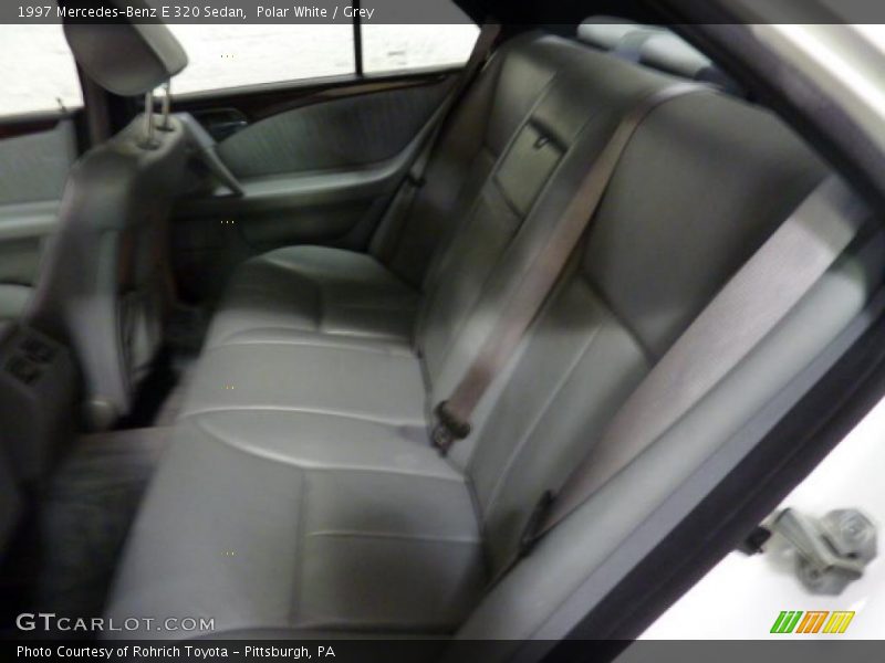 Polar White / Grey 1997 Mercedes-Benz E 320 Sedan