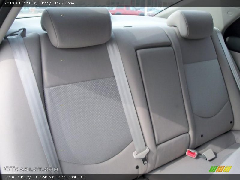 Ebony Black / Stone 2010 Kia Forte EX