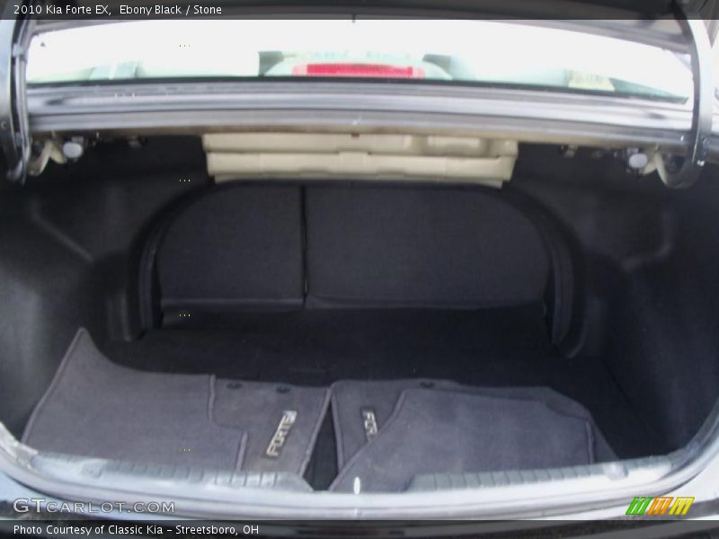 Ebony Black / Stone 2010 Kia Forte EX