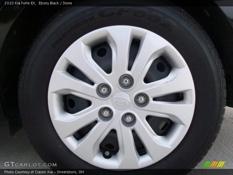 Ebony Black / Stone 2010 Kia Forte EX