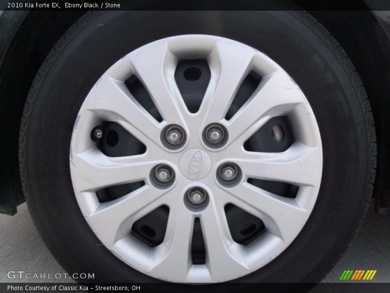 Ebony Black / Stone 2010 Kia Forte EX