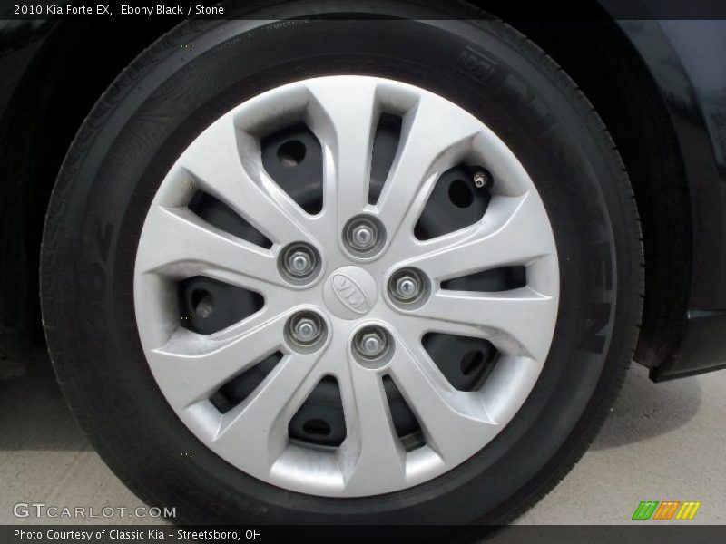 Ebony Black / Stone 2010 Kia Forte EX