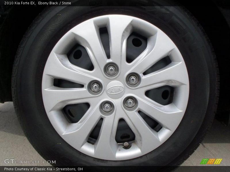 Ebony Black / Stone 2010 Kia Forte EX