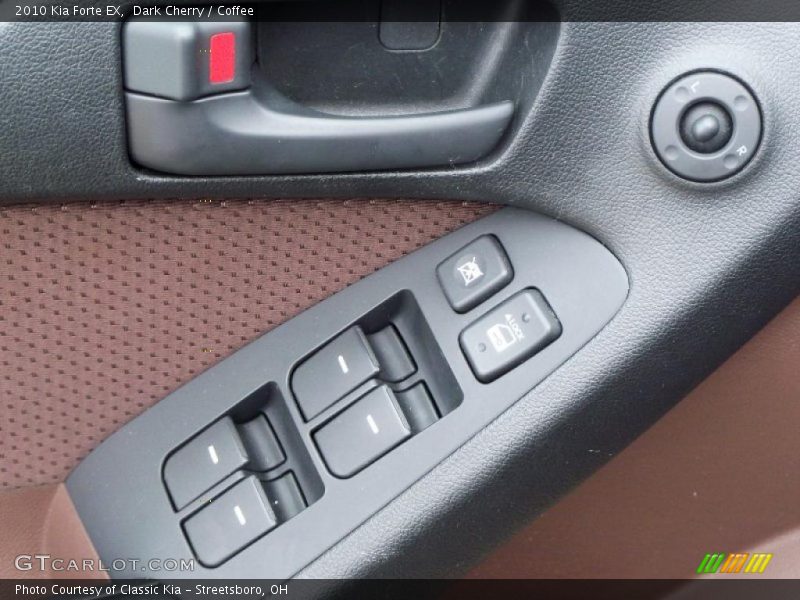 Dark Cherry / Coffee 2010 Kia Forte EX