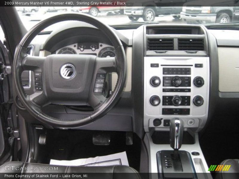 Sterling Grey Metallic / Black 2009 Mercury Mariner V6 Premier 4WD