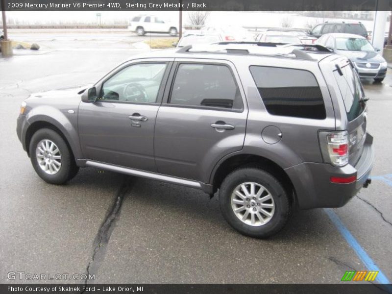 Sterling Grey Metallic / Black 2009 Mercury Mariner V6 Premier 4WD