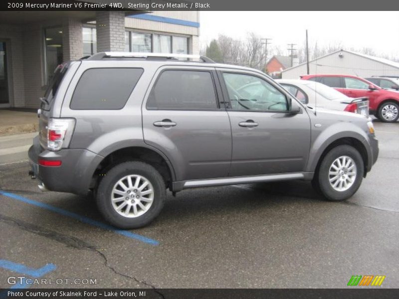 Sterling Grey Metallic / Black 2009 Mercury Mariner V6 Premier 4WD