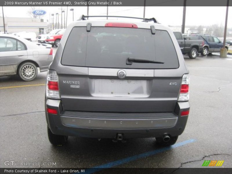Sterling Grey Metallic / Black 2009 Mercury Mariner V6 Premier 4WD