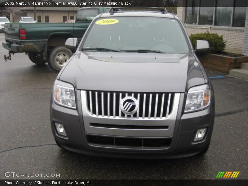Sterling Grey Metallic / Black 2009 Mercury Mariner V6 Premier 4WD