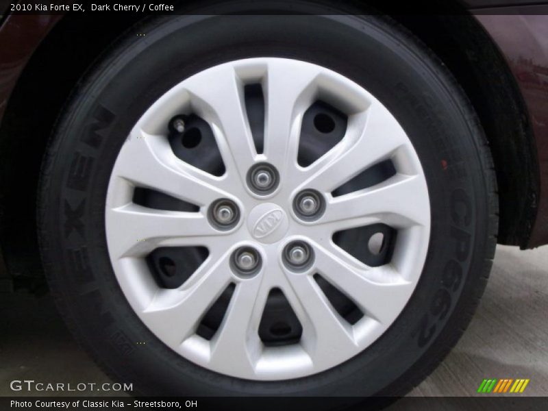 Dark Cherry / Coffee 2010 Kia Forte EX