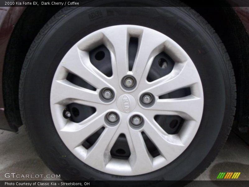 Dark Cherry / Coffee 2010 Kia Forte EX