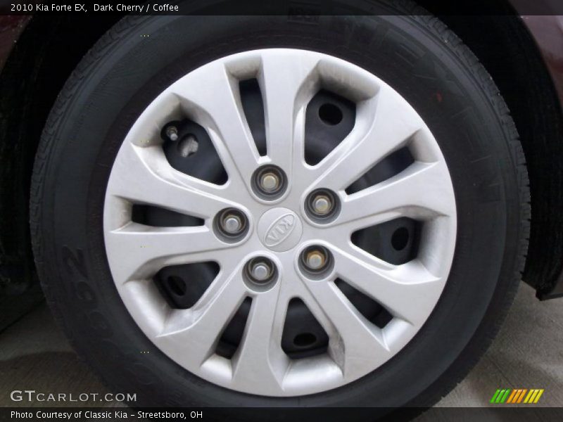 Dark Cherry / Coffee 2010 Kia Forte EX