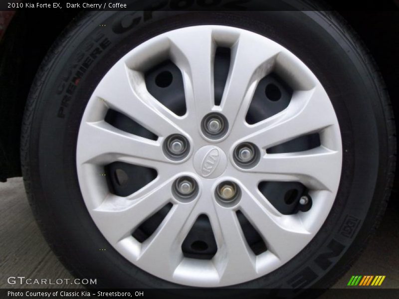 Dark Cherry / Coffee 2010 Kia Forte EX