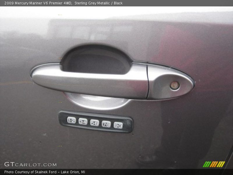 Sterling Grey Metallic / Black 2009 Mercury Mariner V6 Premier 4WD