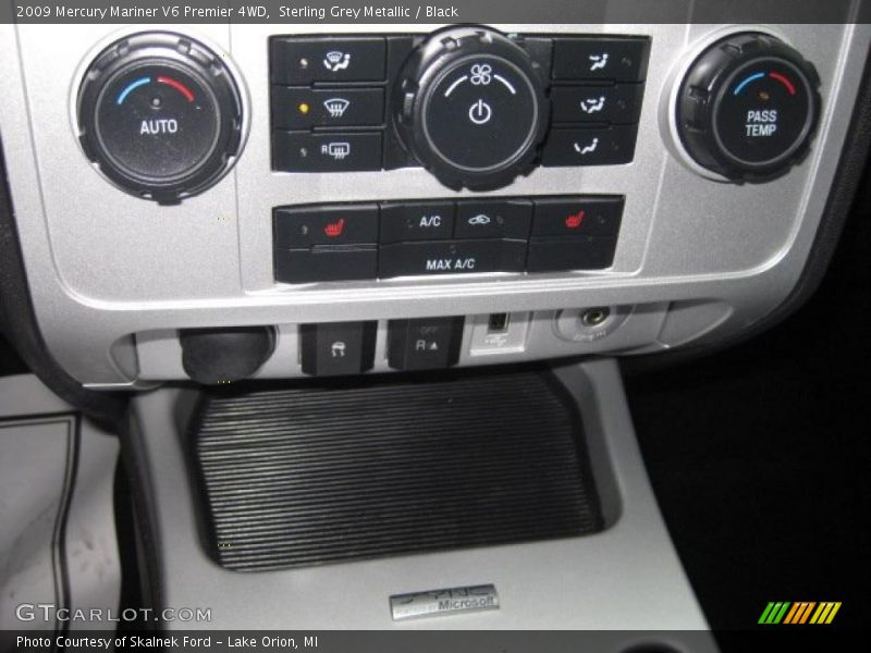 Sterling Grey Metallic / Black 2009 Mercury Mariner V6 Premier 4WD