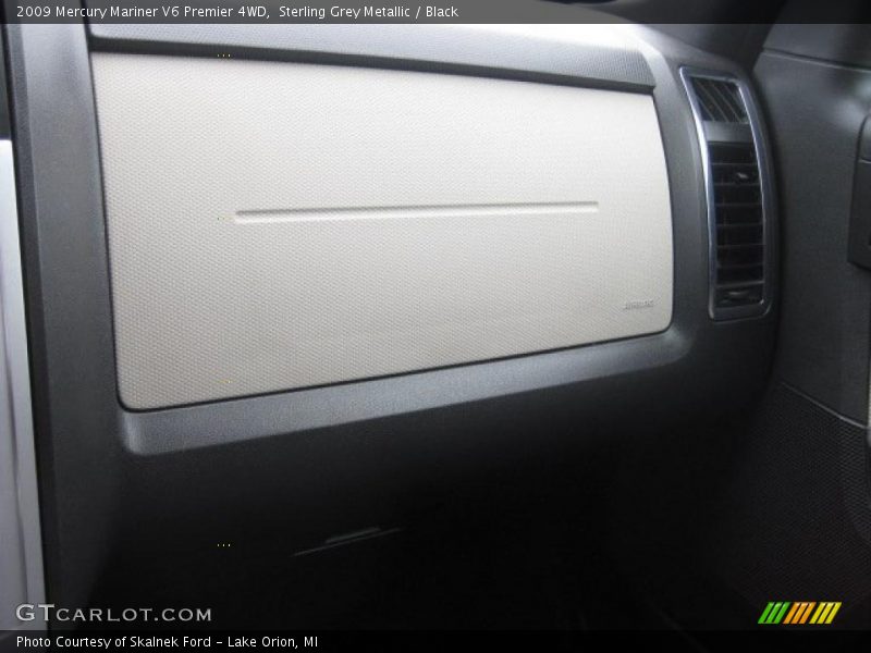 Sterling Grey Metallic / Black 2009 Mercury Mariner V6 Premier 4WD