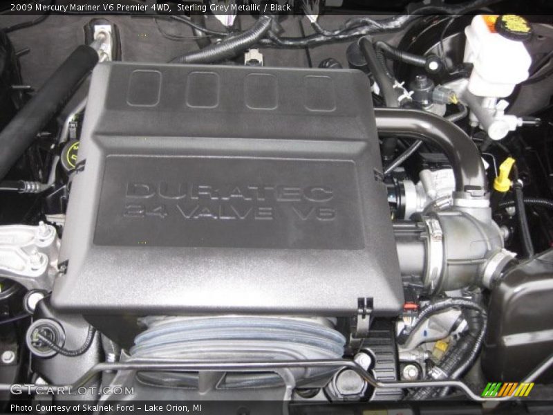 Sterling Grey Metallic / Black 2009 Mercury Mariner V6 Premier 4WD