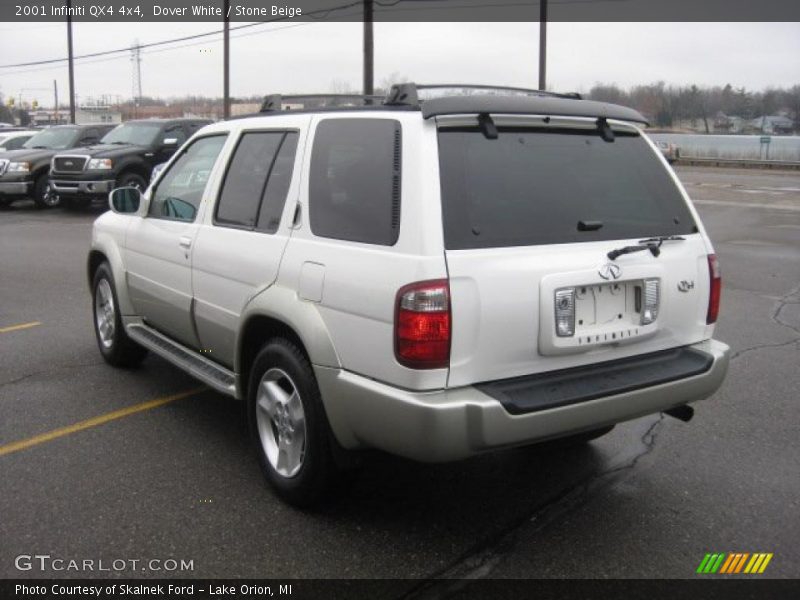 Dover White / Stone Beige 2001 Infiniti QX4 4x4
