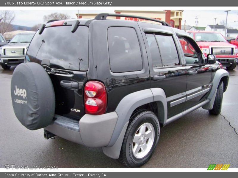 Black / Medium Slate Gray 2006 Jeep Liberty CRD Sport 4x4