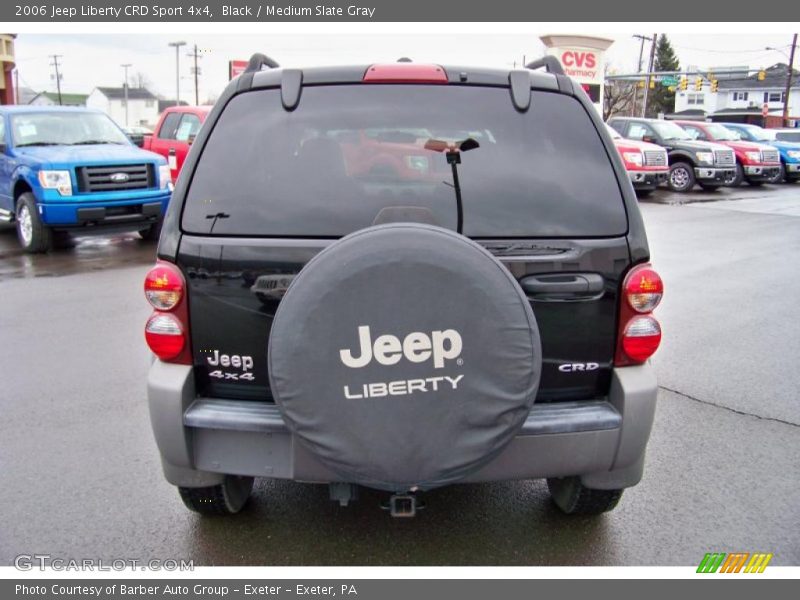 Black / Medium Slate Gray 2006 Jeep Liberty CRD Sport 4x4