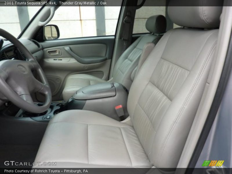Thunder Gray Metallic / Oak 2001 Toyota Sequoia SR5 4x4