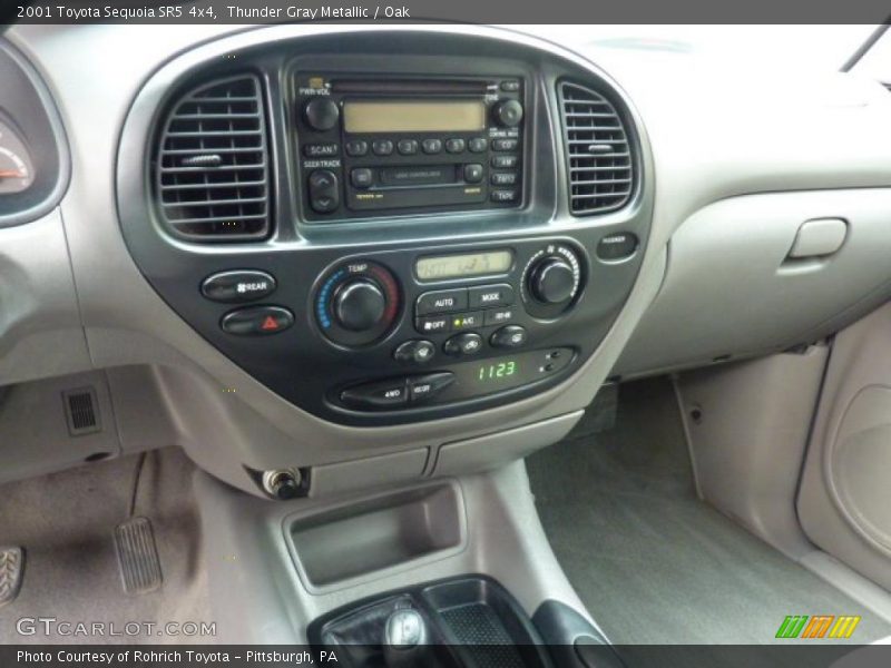 Thunder Gray Metallic / Oak 2001 Toyota Sequoia SR5 4x4