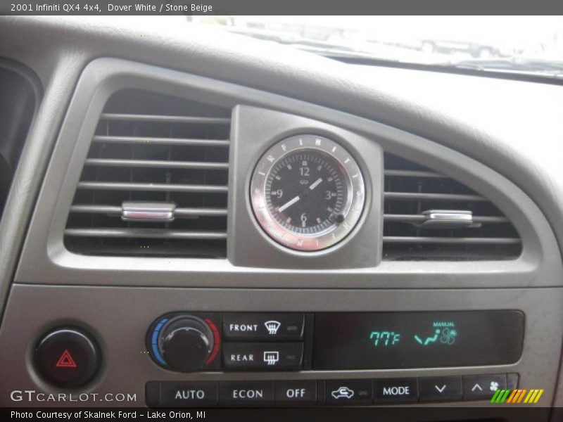 Controls of 2001 QX4 4x4