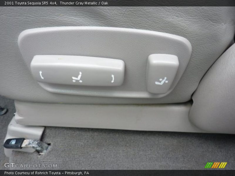 Thunder Gray Metallic / Oak 2001 Toyota Sequoia SR5 4x4