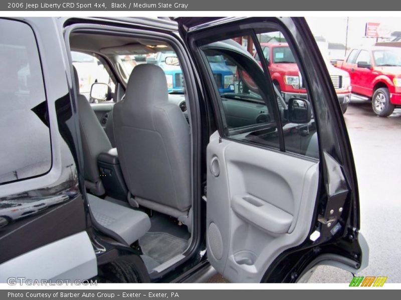 Black / Medium Slate Gray 2006 Jeep Liberty CRD Sport 4x4