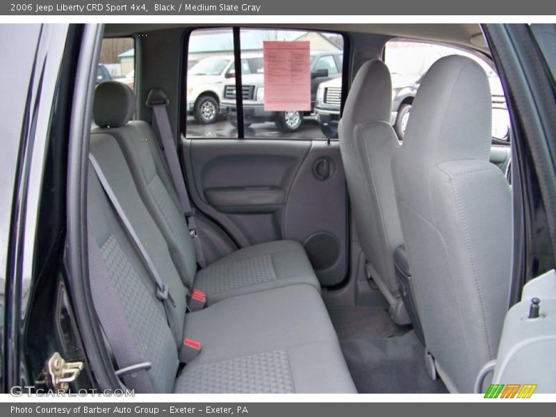 Black / Medium Slate Gray 2006 Jeep Liberty CRD Sport 4x4