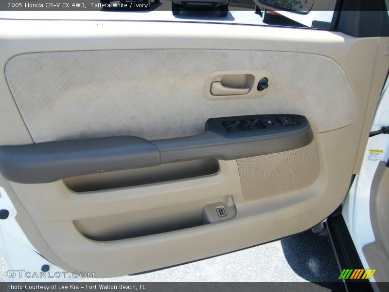 Taffeta White / Ivory 2005 Honda CR-V EX 4WD