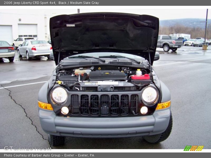 Black / Medium Slate Gray 2006 Jeep Liberty CRD Sport 4x4