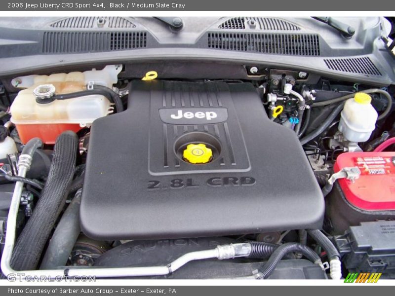  2006 Liberty CRD Sport 4x4 Engine - 2.8 Liter DOHC 16V Turbo-Diesel 4 Cylinder