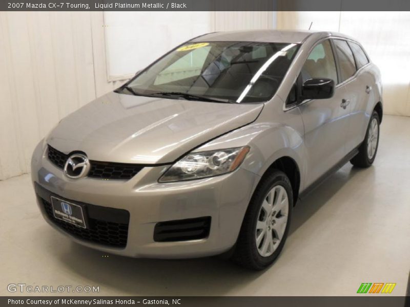Liquid Platinum Metallic / Black 2007 Mazda CX-7 Touring