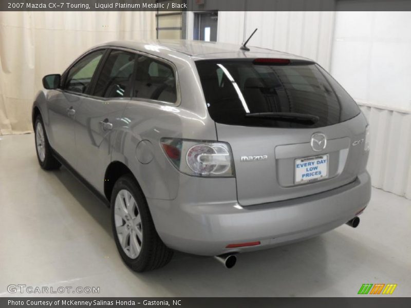 Liquid Platinum Metallic / Black 2007 Mazda CX-7 Touring