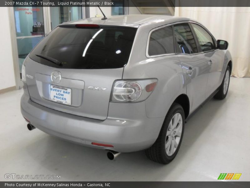 Liquid Platinum Metallic / Black 2007 Mazda CX-7 Touring