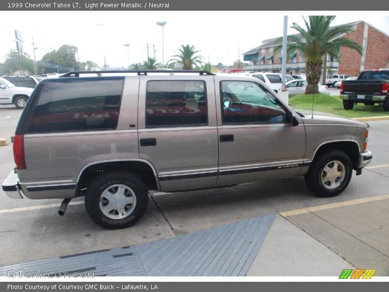Light Pewter Metallic / Neutral 1999 Chevrolet Tahoe LT