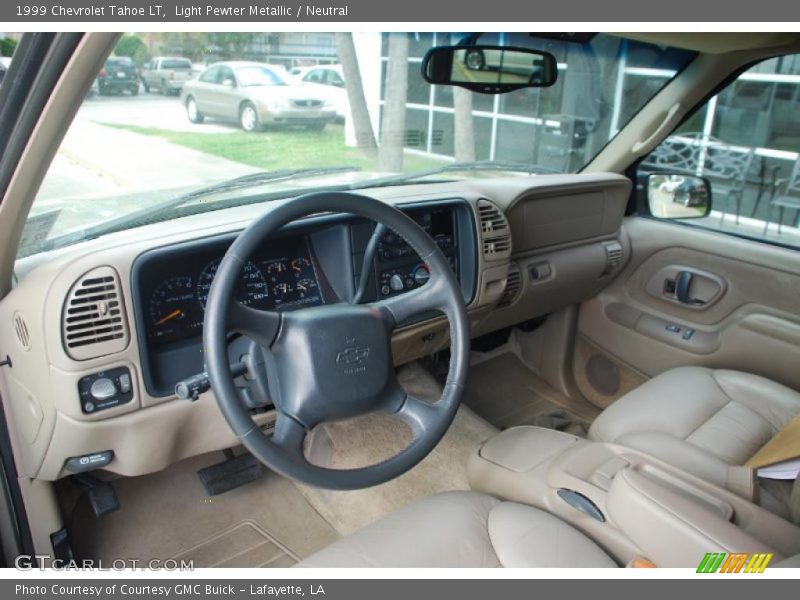 Light Pewter Metallic / Neutral 1999 Chevrolet Tahoe LT