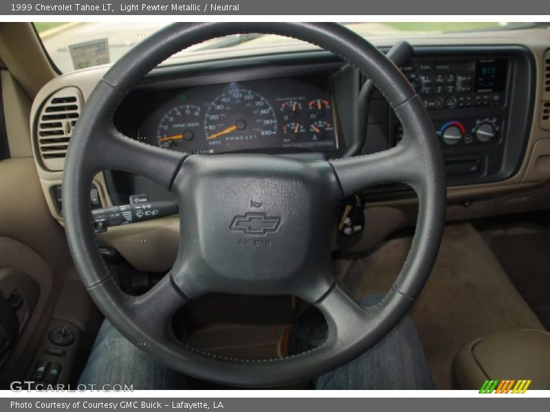 Light Pewter Metallic / Neutral 1999 Chevrolet Tahoe LT
