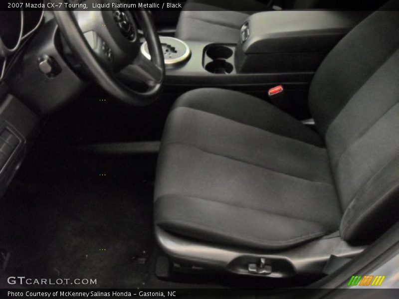 Liquid Platinum Metallic / Black 2007 Mazda CX-7 Touring