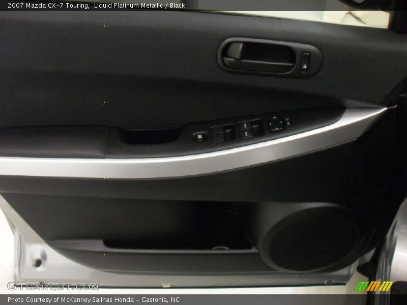Liquid Platinum Metallic / Black 2007 Mazda CX-7 Touring